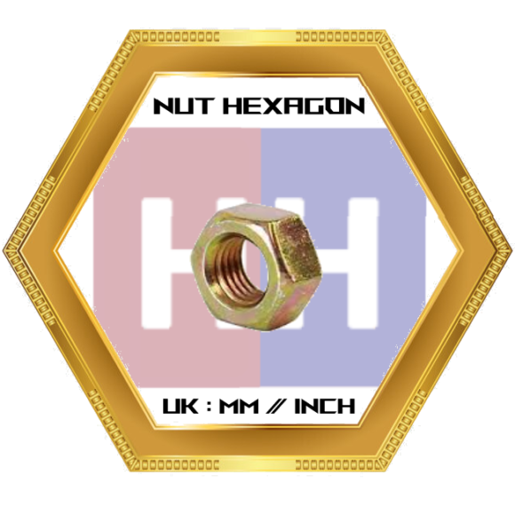 Mur / Nut Hexagon Kuning